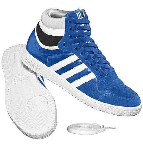 adidas top ten schwarz blau